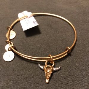NWT Alex and Ani Spirited bull bracelet